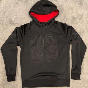 1738 Men's Black & Red Hoodie